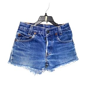 Levi's mid waisted cutoff shorts